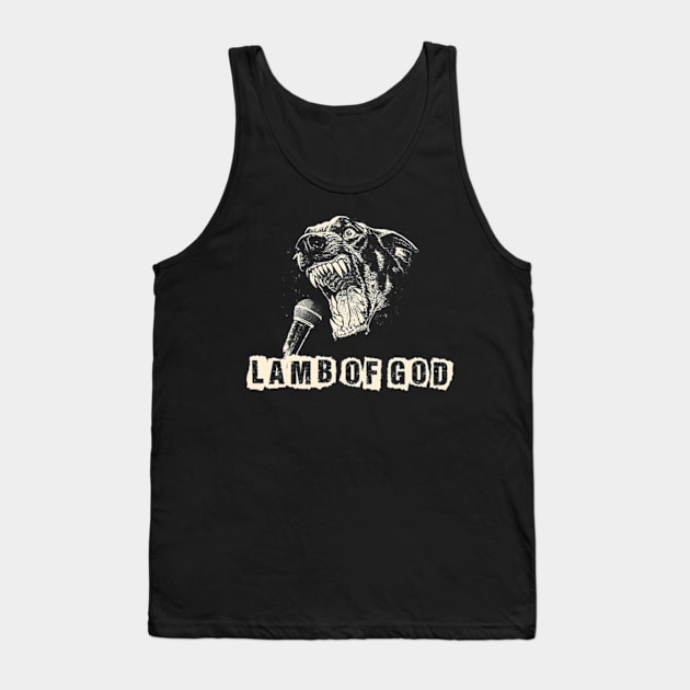 lamb of god ll beast scream Tank Top by angga108